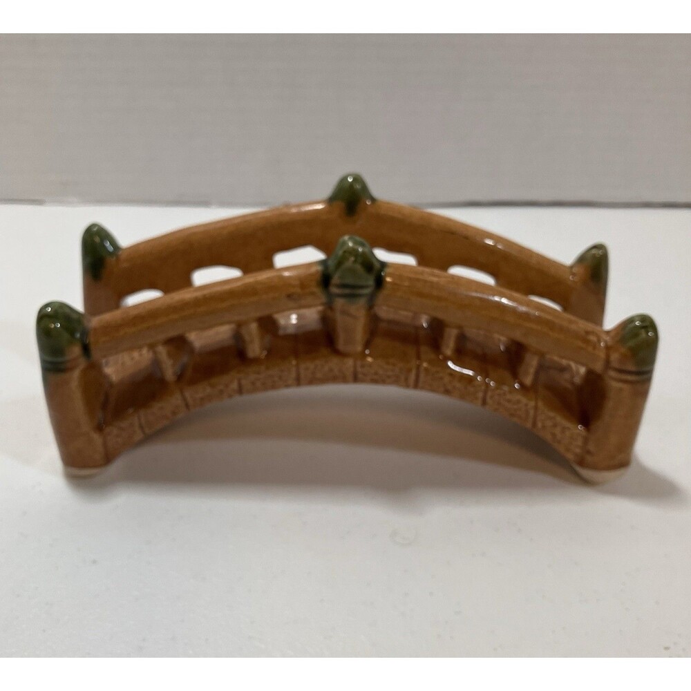 7" Classic Aquarium Ceramic Decoration Bridge Ornament Fish Tank Zen Garden